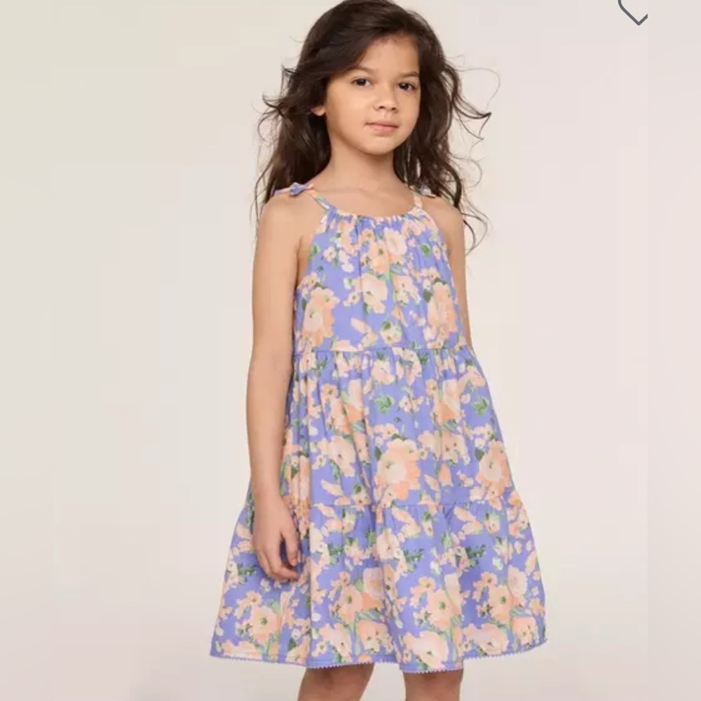 Janie and Jack THE WANDERER FLORAL SUNDRESS 2T